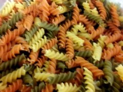 Fusilli cu legume (200 g, pachet)